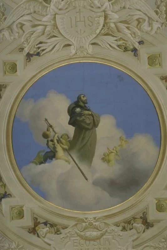 Pietro - Dipinto murale di San Rocco